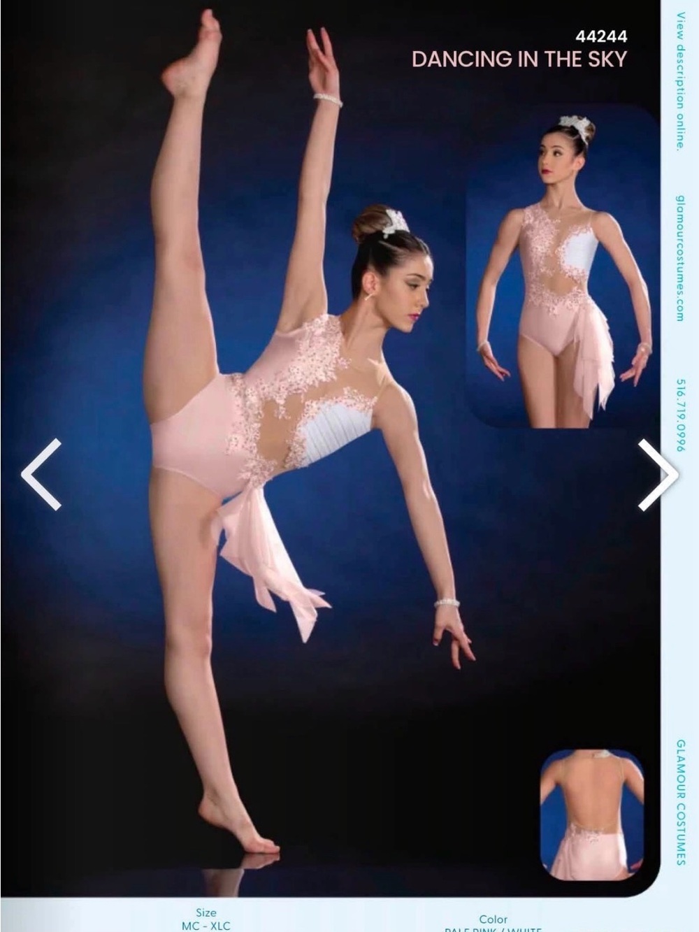 Glamour Embellished Lyrical Costume